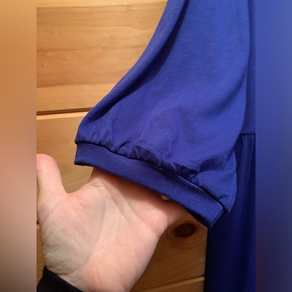 Women’s Merokeety Blue Dress New With Tags Size XXL With Pockets - Picture 6 of 10